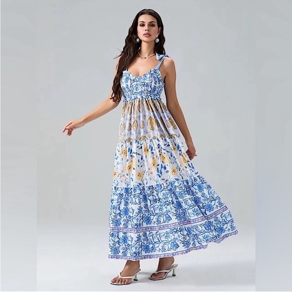 TULIP CREATIONS MAXI DRESS SIZE S NWT
